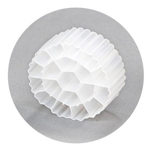 ตัวพานพาสารชีวภาพพลาสติก MBBR ผลิตจาก PE สำหรับบำบัดน้ำเสีย วัสดุกรองชีวภาพ - Product Image 1