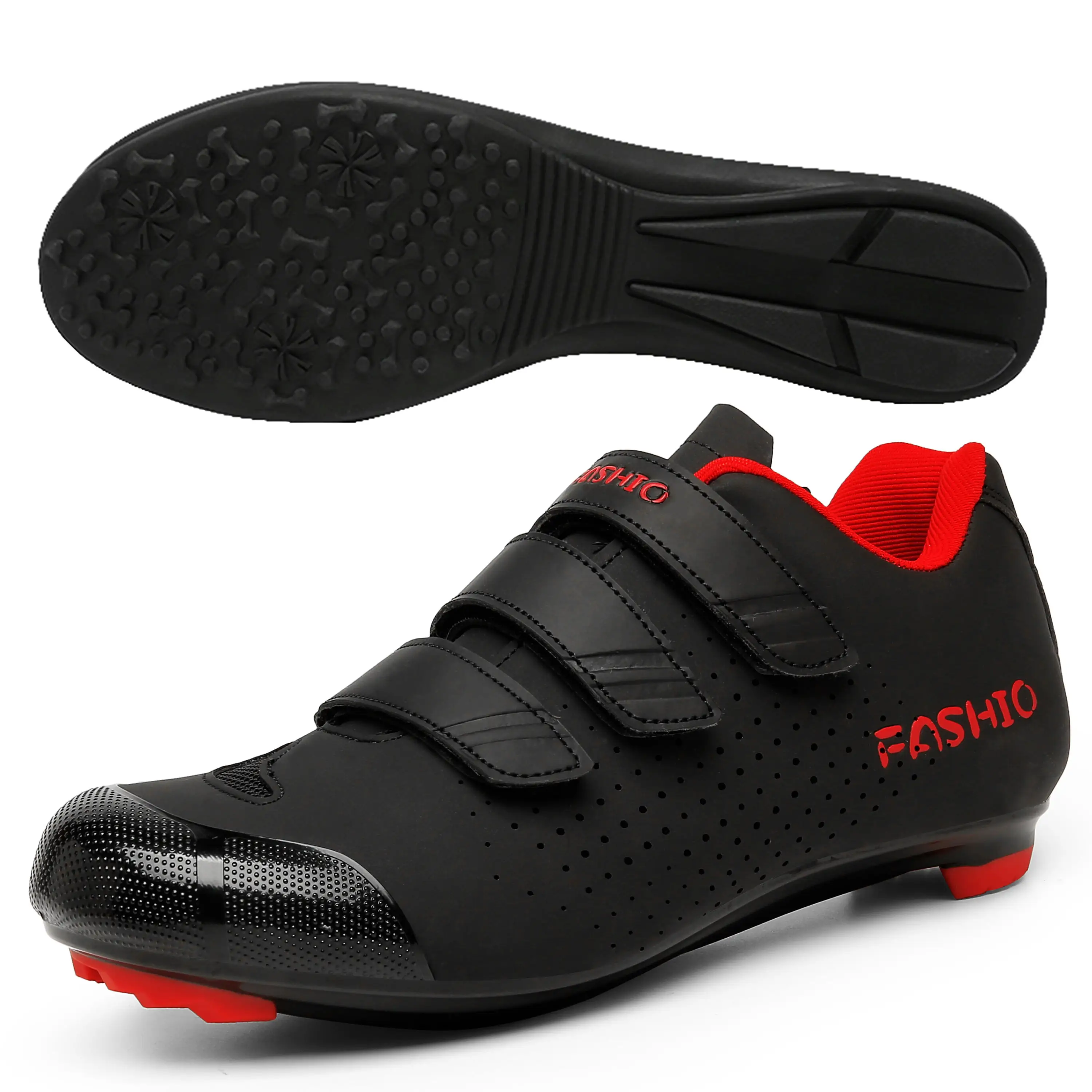 LINGQUE LQML5-Zapatos de Ciclismo para hombre y mujer, calzado de alta calidad, informal, OEM, personalizado, para Ciclismo de montaña, suela plana Spd