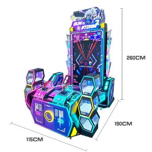 Most Cost-Effective Indoor Large-Scale Two-Player Shooting Simulator Coin-Operated Arcade Game <b>Machine</b> for Children's <b>Amusement</b> - Product Image 3