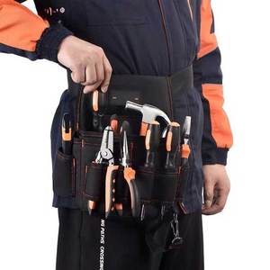 Sac de ceinture à outils Oxford personnalisé, multifonctionnel, portable, pour charpentier, électricien, poche de travail, ceinture à outils - Product Image 1