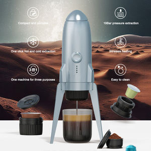 Portable 15 Bar Pression Voiture Camping Cafetière 3-en-1 Conception Sans Fil avec Dosettes De <span class=keywords><strong>Café</strong></span> et Poudre Caractéristiques - Product Image 6