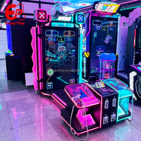 Lasergame Simulator Arcade Spel Professioneel 1-2 Spelers Muntenautomaat 5 Scènes Duel Ticket voor Attractiepark Spelcentrum