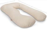 Oreiller de grossesse ergonomique de créateur en forme de U en peluche pour femmes