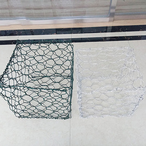 <strong>Galvanized</strong> Iron <strong>Wire</strong> Stone Basket <strong>Gabion</strong> <strong>Mesh</strong> Roll PVC-Coated <strong>Hexagonal</strong> <strong>Gabion</strong> <strong>Boxes</strong> for Retaining Wall Weaving Processing - Product Image 6