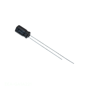 Distribuidor Autorizado EEA-GA1A221 Condensador de Aluminio 220uF 20% 10V Radial TH 220 uF Condensador de Montaje a Orificio - Product Image 1