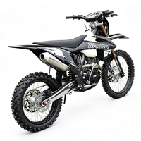 Moto tout-terrain TURRUT X5 250cc 4 temps refroidie par air avec moteur de 12 kW et cadre soudé par robot, CE OEM/ODM