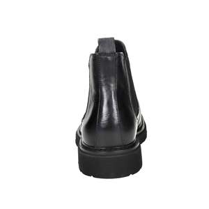 Bottes mi-mollet pour homme Amerigo Vespucci AV251 en cuir noir style Chelsea pour le travail - Product Image 4