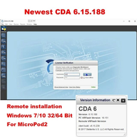 Logiciel CDA 6.15.188 CDA6 pour MicroPod 2 FCA FLASH Downloader, scanner MicroPod2, édition du VIN et programmation ECU