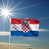 Vente Flash : Drapeaux Personnalisés 3x5 en Polyester pour Tous Pays, Taille Internationale, Collection 2026