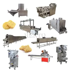 Rice Noodle Machinery / Automatic Noodle Making Machine Fried Instant Line / Instant Noodles Production Line
