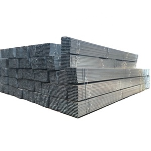 Tubes en acier galvanisé pré-galvanisé carrés et rectangulaires 50x25 60x30 40x80 - Product Image 4