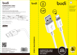عرض خاص كابل شاحن USB صغير سريع الشحن M 1M نوع C من Budi - Product Image 5