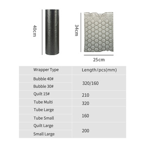 Eco-Friendly Compostable Air Bubble <b>Film</b> HDPE LDPE Low Noise Multiple Bubble Types - Product Image 5