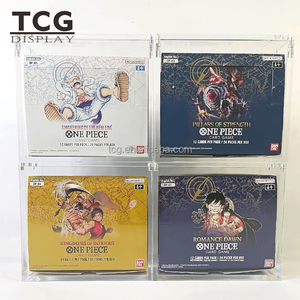 TCG One Piece Series Personnalisé Acrylique One Piece Japon Renforcer Boîte OP01-OP08 Jeu One Piece Acrylique Étui de protection - Product Image 4