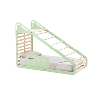 Lit au Sol Montessori pour Enfant Cadre d'Escalade Mobilier de Chambre d'Enfant