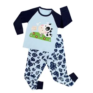 children animal pajamas kids sleepwear baby printed pyjamas girls boys nightwear baby night suit for 2-7y