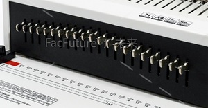 उच्च गुणवत्ता वाले मैनुअल बाइंडर प्लास्टिक कंघी बाध्यकारी मशीन मुद्रण के लिए कागज पंचिंग मशीन मैनुअल 1 वर्ष - Product Image 2