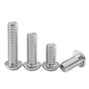 304 thép không gỉ hình lục giác ổ cắm bu lông Máy vít M4 M5 M6 nấm tròn Hex ổ cắm đầu vít - Product Image 4