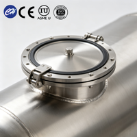 Tanque Mezclador de Acero Inoxidable de Grado Alimenticio de 500-3000L, de Doble Pared, con Control de Temperatura, para Almacenamiento de Bebidas Alcohólicas, Personalizable