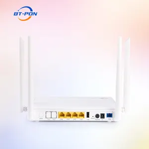 Enrutador Wifi de 5Ghz con Onu 1Ge 1Fe Ac Dual Banda Cuatro antenas Dual-Frecuencia Gpon Ac Epon 5G Fibra 3 Puertos 5Ghz Onu