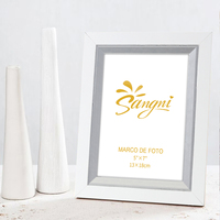 Moderne Luxe A2 4x6 5x7 13x19 Table Debout En Bois MDF Cadres Photo pour Photos En Gros Moulures En Bois