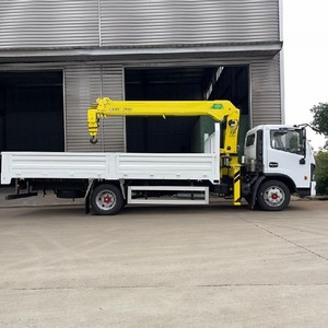 รถเครนติดรถบรรทุกขนาดเล็ก Dongfeng 5T ขับเคลื่อน 4x2 พร้อมเครนบูมตรงแบบยืดหดได้ประสิทธิภาพสูง - Product Image 3