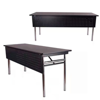 Table d'entraînement pliable de luxe en usine, meuble de réunion de luxe, moderne, à vendre
