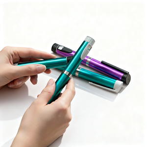 V3 Metal Manual Beauty Device Custom Logo Support Professional Clinic Use Reusable Precise Liquid Dosing Skincare Applicator <b>Pen</b> - Product Image 1