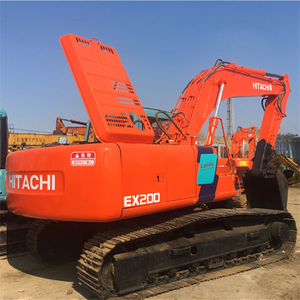 Excavatrice Hitachi EX200 d'occasion de 20 tonnes en bon état de marche avec moteur et moteur électrique à vendre - Product Image 6