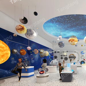 Grand centre d'expérience scientifique et technologique en métal pour enfants, équipement de <span class=keywords><strong>parc</strong></span> d'attractions intérieur - Product Image 4