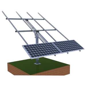 โครงยึดแผงโซลาร์เซลล์แบบปรับได้ IMS รุ่น Single-Pole Mount Heavy Duty สำหรับแผงขนาด 190/380 วัตต์ รุ่น 45012 ผลิตในประเทศจีน โครงยึดแผงโซลาร์เซลล์แบบเดี่ยว รุ่น 45012 - Product Image 1