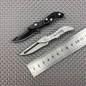 Navaja Plegable Mini TL192DA, Navaja Mecánica Mágica D2, Navaja de Bolsillo, Retráctil, Mango de Metal, Navajas EDC de Supervivencia - Product Image 3