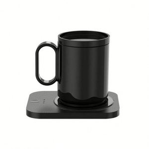 Smart Classic <b>Ceramic</b> <b>Mug</b> Warmer Heating Pad Temperature Control Eco-Friendly ABS+<b>Ceramics</b> 350ml Coffee Cup Warmer Business - Product Image 3