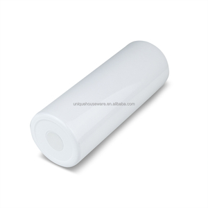 Groothandel Rechte Blanco Sublimatie Tuimelaars Met Deksels En Stro Koffie Sublimatie Mok Cup Metal Skinny Voor Afdrukken 20 Oz - Product Image 5
