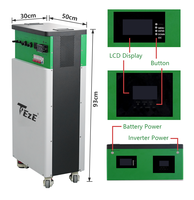 Système de stockage d'énergie (ESS) tout-en-un au sodium-ion 9 kWh 45 V 200 Ah, onduleur 5 kW, équilibrage actif + fonction Wi-Fi, prend en charge 6 unités en parallèle, surveillance par application