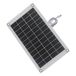 Panel Solar Masuyoshi Mitsu de 15W 12V con Salida Tipo-C para Carga de Cámaras de Seguridad en Exteriores - Product Image 1