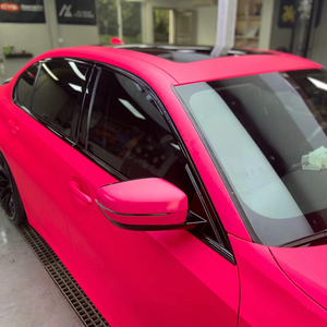 Film de covering automobile ultime, vinyle rose fluorescent à changement de couleur, autocollants pour voiture - Product Image 3