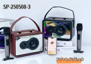 Trong suốt <span class=keywords><strong>Bluetooth</strong></span> <span class=keywords><strong>Speaker</strong></span> với sâu RGB <span class=keywords><strong>Glass</strong></span> Bảng điều chỉnh di động cầm tay loa TWS Đảng karaoke trang trí LED <span class=keywords><strong>Speaker</strong></span> - Product Image 5