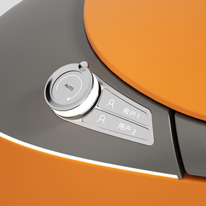 2026 WC intelligent sans réservoir mural, forme d'œuf colorée, avec capteur automatique, bidet tout-en-un, pour usage domestique, petites maisons et chambres - Product Image 4