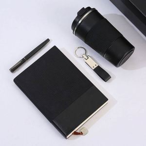 Executive Business Gift <b>Set</b> Custom PU Leather <b>Notebook</b> Digital Printed Keychain Coffee Mug-Premium Corporate Gifts for Diverse - Product Image 3