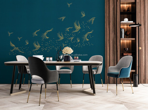 Papier peint brodé Style chinois, tapisserie haut de gamme élégante, nouvelle collection - Product Image 2