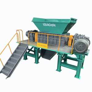 Yüksek kaliteli çift şaft tıbbi Blister atık geri dönüşüm makinesi ekipman hastane tıbbi çöp öğütücü - Product Image 2