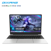 Ordinateur portable professionnel fin 15,6 pouces N5095 Quad Core 16 Go de RAM 512 Go de stockage HD Écran FHD Argent Disponible en gros (OEM)