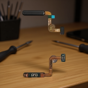 สำหรับซัมซุง กาแลคซี่ เอ 22 4 จีสายเคเบิลแบบยืดหยุ่นพร้อมเครื่องอ่านลายนิ้วมือ SM-A225F อะไหล่ทดแทน - Product Image 2