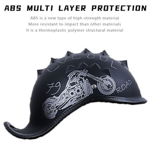 Venta caliente medio <span class=keywords><strong>casco</strong></span> motocicleta y motocicleta estilo de moda ligero comodidad y seguridad cascos de diseño novedoso <span class=keywords><strong>precio</strong></span> de fábrica - Product Image 5