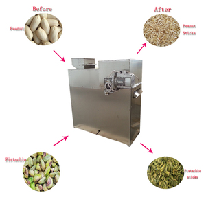 New Design Easy Operation Easy Operation Nut/<b>Peanut</b> Strip Cutting <b>Machine</b> Dry Nut Cutter Made In China - Product Image 3
