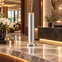 Diffuseur d'arômes électrique sans eau 100 ml en alliage d'aluminium avec télécommande pour hôtel de luxe, hall d'entrée, bureau