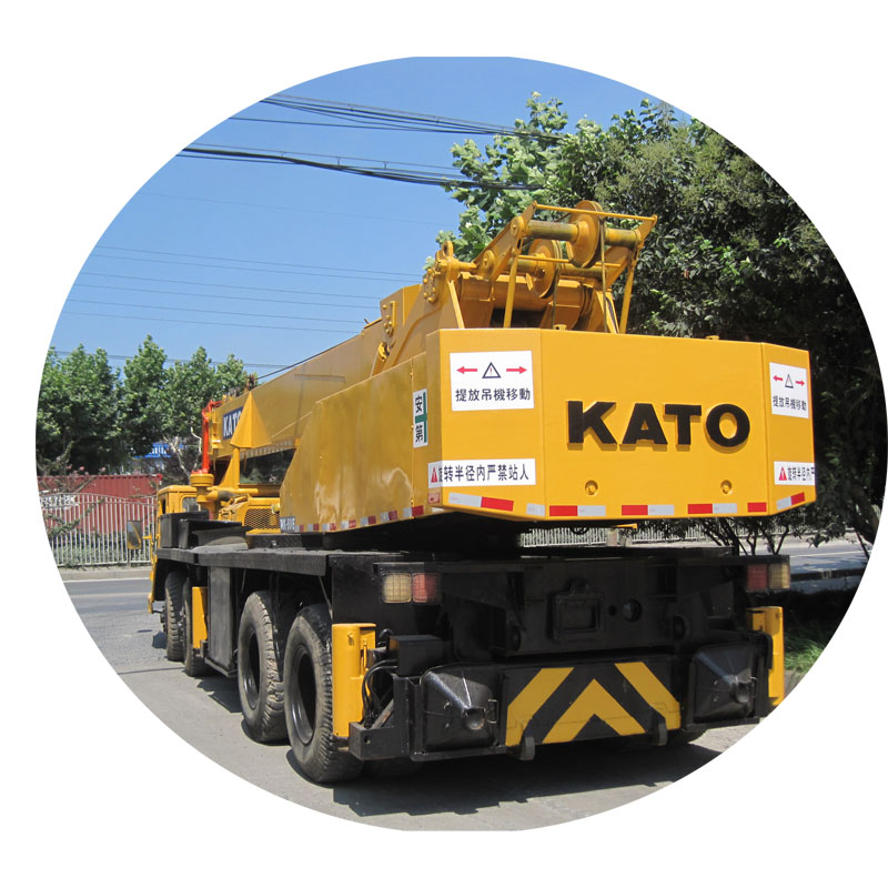 ญี่ปุ่นทำเดิม50ton Kato NK500E รถเครนที่มีแชสซี Mistubish ราคาถูกขายในประเทศจีน