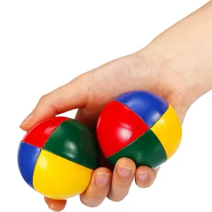 מחיר נמוך בתפזורת מובטחת איכות עור כחול לבן מגע מותאם אישית כדור ג 'אגלינג אישית הכדור הסיטונאי