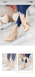 Chaussures à talons aiguilles classiques pour femmes, 9 cm, bout pointu, décoration en strass, fermeture à enfiler, pointures 36 à 40, fabriquées en Turquie - Product Image 2